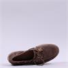 Paul Green Platform Laced Moccasin - Brown Suede